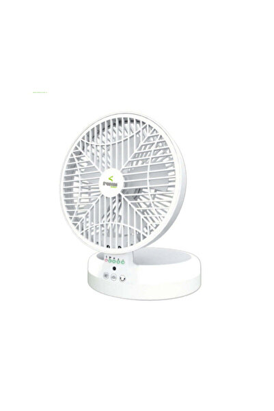 Generic Rechargeable Foldable Table & Wall Mount Fan with Remote Control – 8 ...