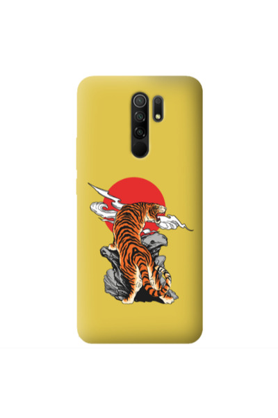 Other Xiaomi Redmi 9 Angry Gorilla Yellow Colored Silicone TPU Θήκη