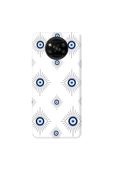 Other Xiaomi Poco X3 /X3 Pro Bright eye Dark blue Colored Silicone TPU Θήκη