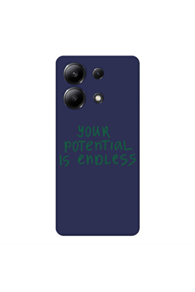 Other Xiaomi Redmi Note 13 4G Your potential is endless Dark blue Colored Sil...