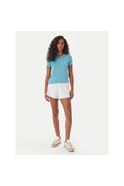 Emporio Armani Tricou de damă EW000408 AF19024 Turcoaz