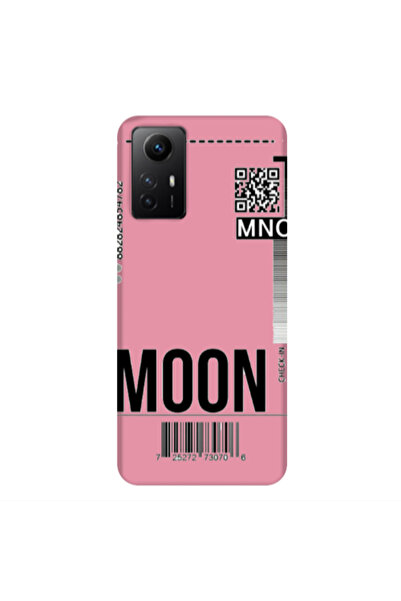 Other Xiaomi Redmi Note 12s A ticket to the moon Pink Colored Silicone TPU Θήκη