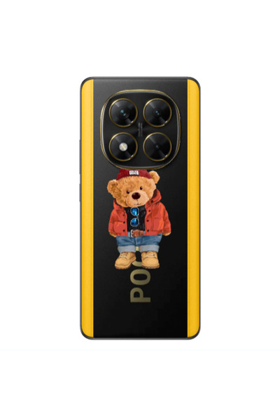 Other Xiaomi Poco X7 Bear in a hat Transparent Silicone TPU Θήκη