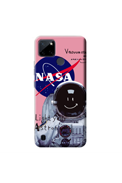 Other Realme C25Y Vacuum State Pink Colored Silicone TPU Θήκη