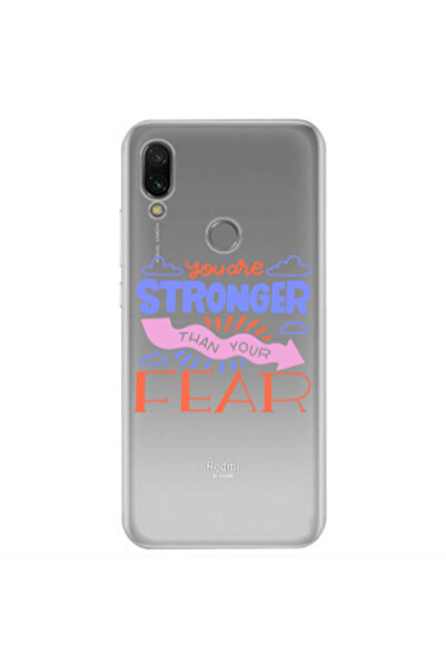 Other Xiaomi Redmi Note 7 You are Stronger Transparent Silicone TPU Θήκη