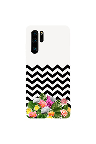 Other Huawei P30 Pro Arow patern Black Colored Silicone TPU Θήκη