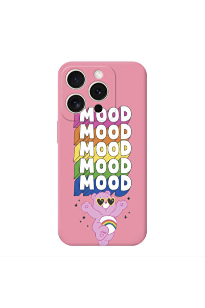 Other Apple Iphone 16 Pro Mood Pink Colored Silicone TPU Θήκη