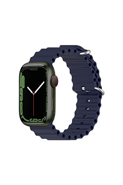 OEM Λουράκι Ocean Loop Σιλικόνης Μπλε (Apple Watch 38/40/41/42mm)