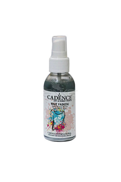 Cadence Your Fashion Sprey Kumaş Boyası 100ml-1121 Gri