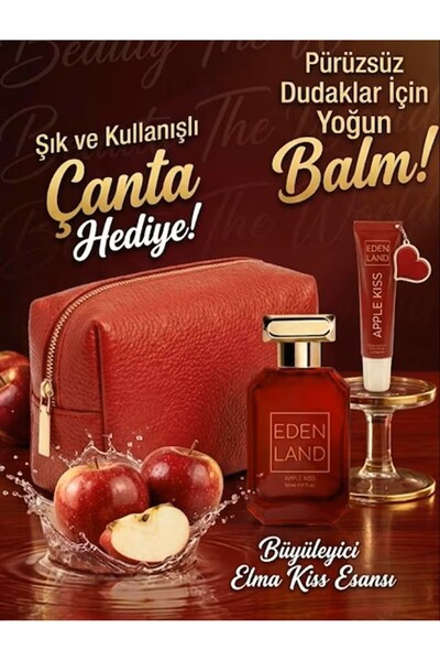 BEAUTY THE WORLD Eden Land Premium Özel Seri Parfüm Seti + Çanta Hediyeli