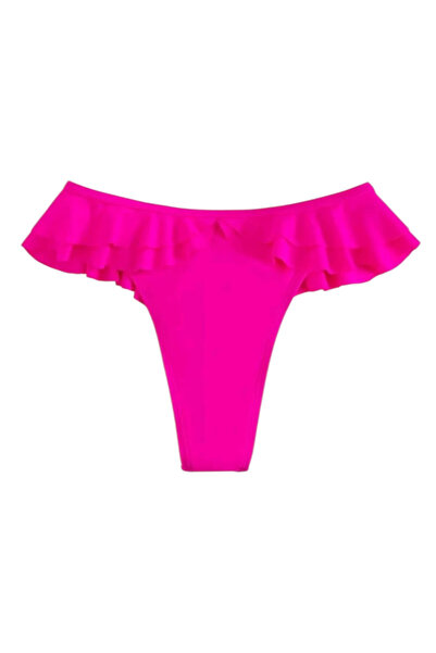 OEM Slip de baie, roz, cu volane, S