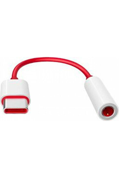 Oneplus Μετατροπέας USB-C αρσενικό σε 3.5mm θηλυκό Κόκκινο 1 τεμάχιο