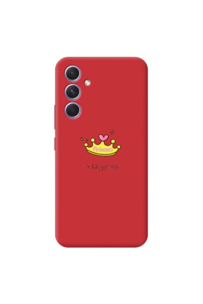 Other Samsung A26 Happy princess Red Colored Silicone TPU Θήκη