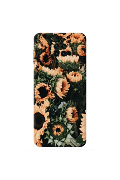 Other Xiaomi Redmi Note 9S Sunflowers Transparent Silicone TPU Θήκη