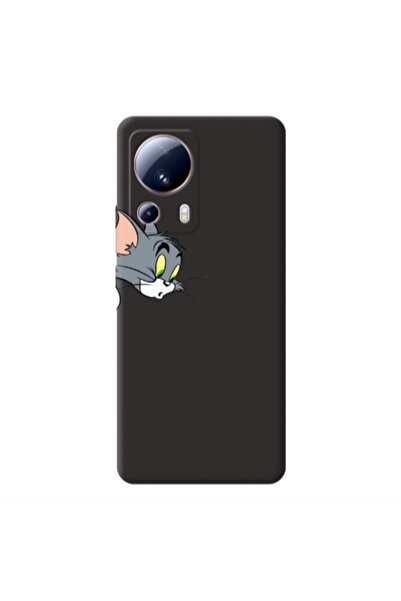 Other Xiaomi Mi 13 Lite Tom 1 Black Colored Silicone TPU Θήκη