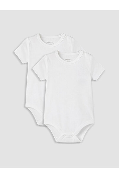 LC Waikiki Rmz Gi̇yi̇m Farkiyla Zero Roba Collar Baby Boy Snap Fastener Bodys...