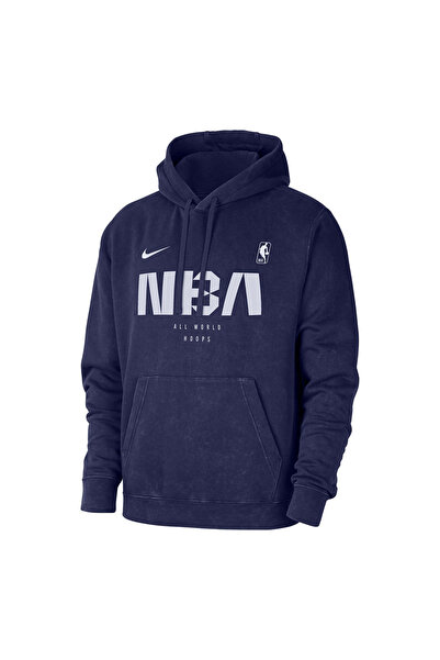 Nike N31 MNK CLUB Φούτερ με κουκούλα PO FZ7532-492 Μπλε M