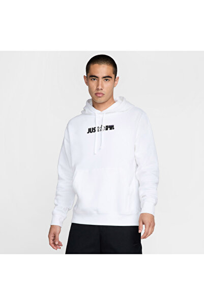 Nike U NSW CLUB HDY PO BB GN HJ0606-100 Λευκό XXL