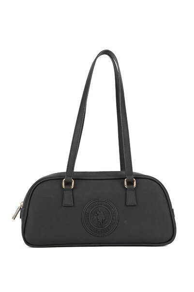 U.S. Polo Assn. Black-Black Women's Shoulder Bag Us26632