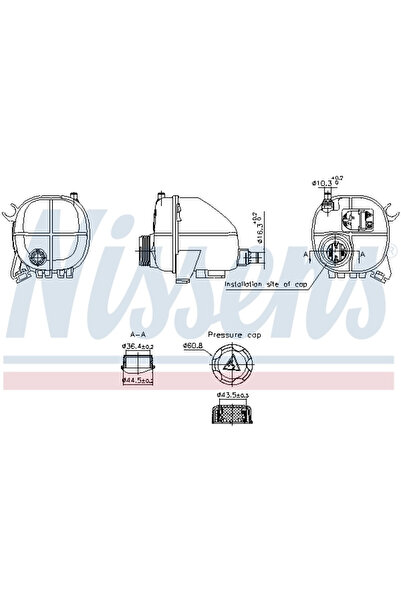Nissens Vas de Expansiune Racire BMW 5/5 Touring