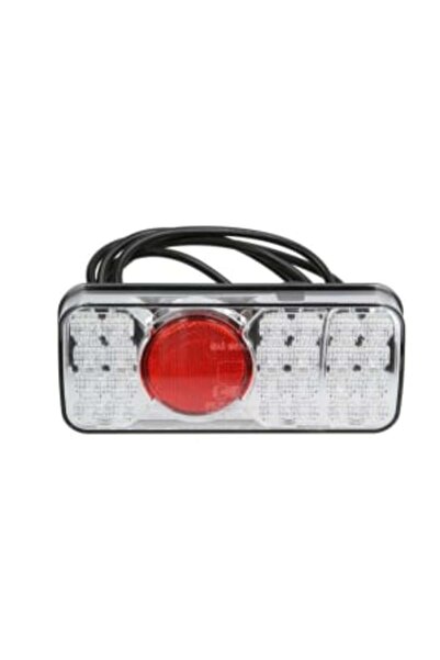 WAS Lampa Spate Stanga (12/24v Rosu cu Iluminare Numar de Inmatriculare