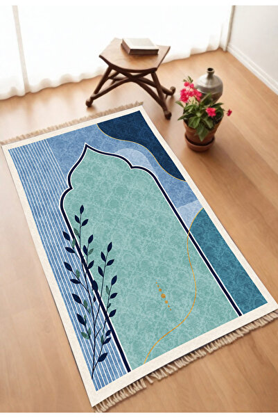 DEKOMOD Decorative Digital Printed Non-Slip Base Prayer Mat 75X120
