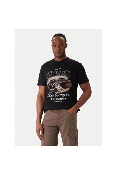Guess Tricou bărbătesc M6RI13K8FQ4 Negru