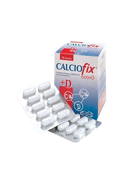 İNTERMED Καλσιοφίξ 600mg + 200IU D3 90 δισκία