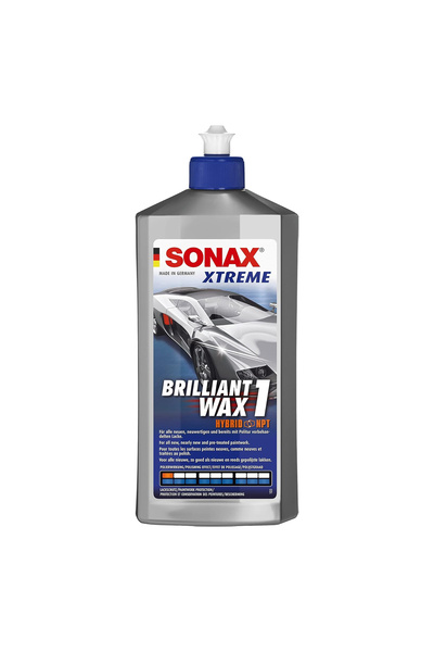 Sonax XTREME Brilliant Wax 1 Hybrid NPT Car Polish Wax Paint Sealant Long Las...