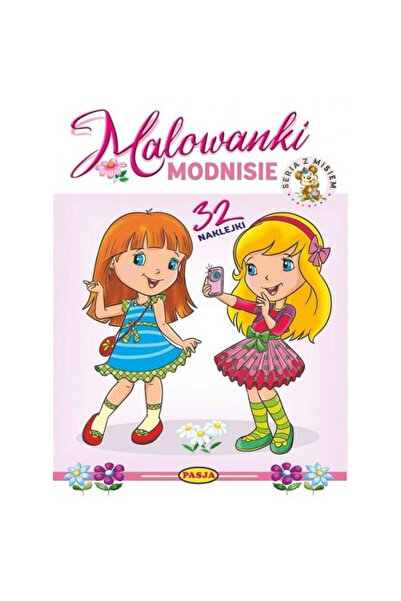OEM Carte de colorat / Kolorowanka Pasja Malowanki Modnisie seria z misiem, f...