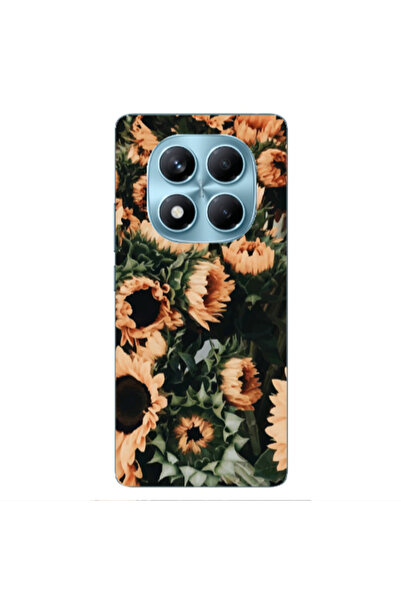 Other Xiaomi Redmi Note 14 Pro Sunflowers Transparent Silicone TPU Θήκη