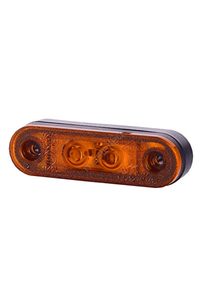 RapidAuto Lampa gabarit auto 12/24V ovala Portocaliu cu led, 80x23mm , 1 buc.