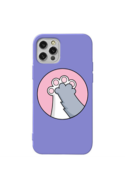 Other Apple iPhone 12 Pro Max Come on Bro Purple Colored Silicone TPU Θήκη