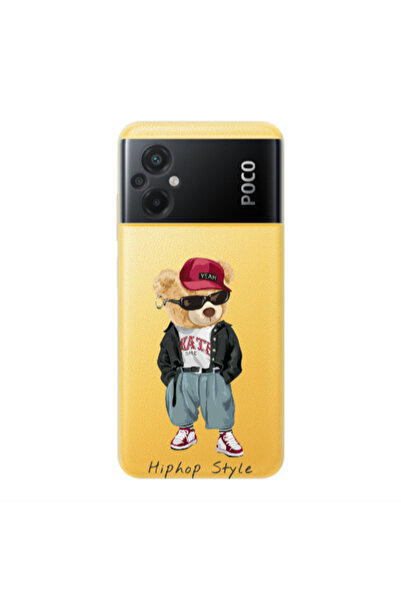 Other Xiaomi Poco M5 Hip hop style Transparent Silicone TPU Θήκη
