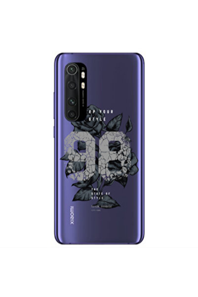 Other Xiaomi Mi Note 10 Lite Flower 98 Transparent Silicone TPU Θήκη