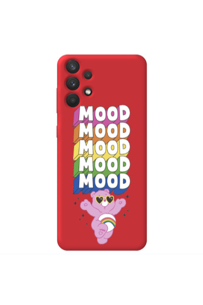 Other Samsung A32 4G Mood Red Colored Silicone TPU Θήκη