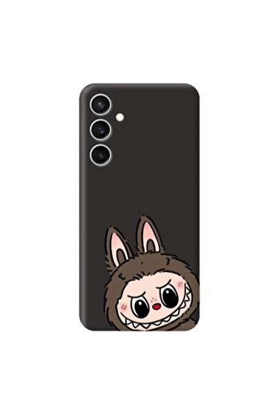 Other Samsung S24 FE Labubu7 Black Colored Silicone TPU Θήκη