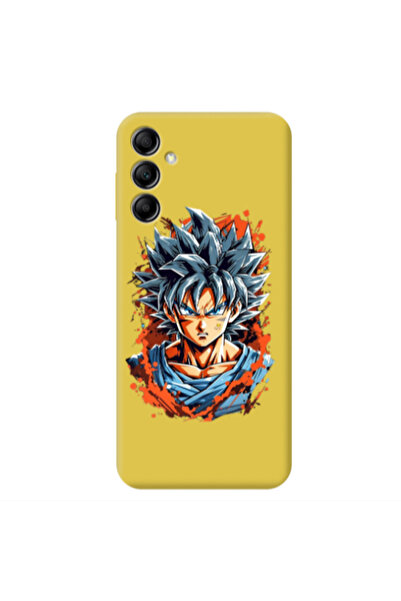 Other Samsung A24 Anime Goku Yellow Colored Silicone TPU Θήκη