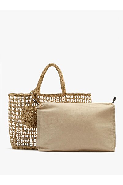 PARFOIS Kadın İçi Çıkarılabilir Shopper Çanta