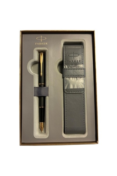 Parker Hediye Seti Sonnet Mat Siyah Dolmakalem + Kılıf