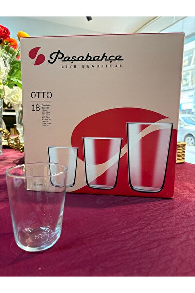 Paşabahçe Otto 18li Su Bardak Takımı