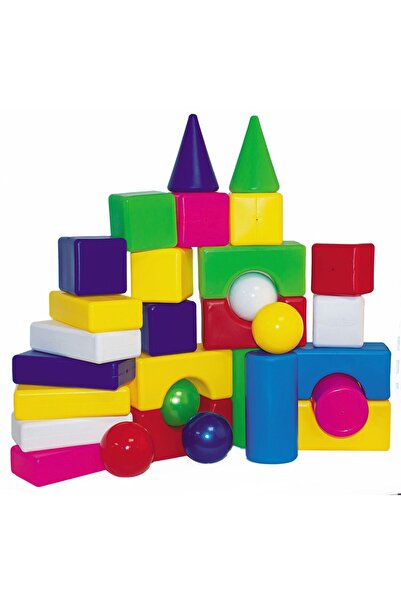 Hashtag Toys Πολύχρωμα δομικά τουβλάκια Σετ Άνω-Κάτω 3