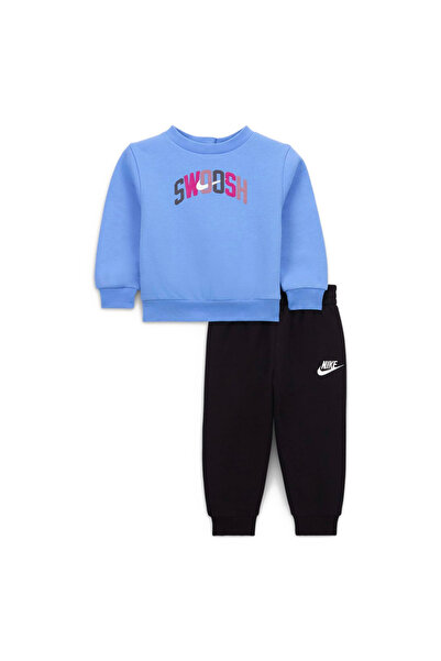 Nike B NSW PP LT WT FLC CREW SET 66M513-023 Πολύχρωμο 24