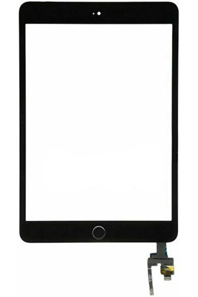 OEM Apple iPad Mini 3 Κουμπί Home Οθόνης Αφής Μαύρο