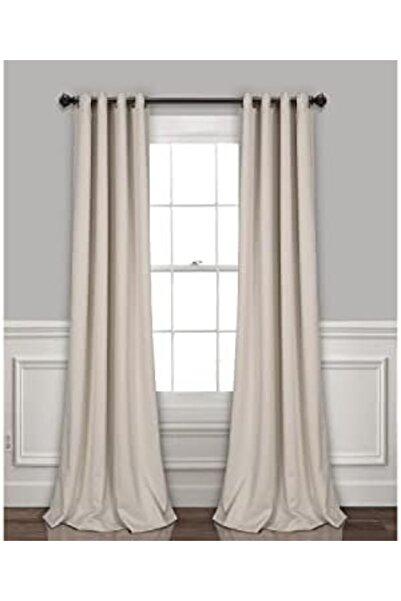 Yıldızan Albemo Lush Decor Insulated Grommet Blackout Curtains Panel Pair, 13...