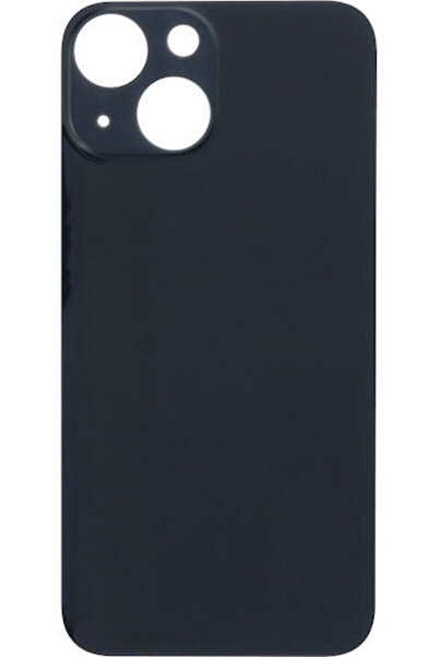 OEM Apple Iphone 13 Mini Κόλλα Πόρτας Μπαταρίας Μεγάλη Οπή Μαύρο Λογότυπο