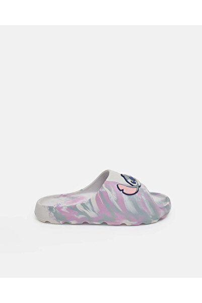 REDTAG Girls Pastel Marble Stitch Slides