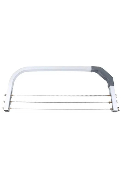 China Manual Cake Cutting Saw Stainless Steel Layer Leveler 52X22Cm