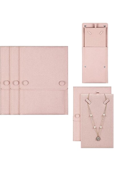 Arabest Jewelry Organizer Case,3 PCS Travel,Tangle-Free Necklace Pouch,for Ri...