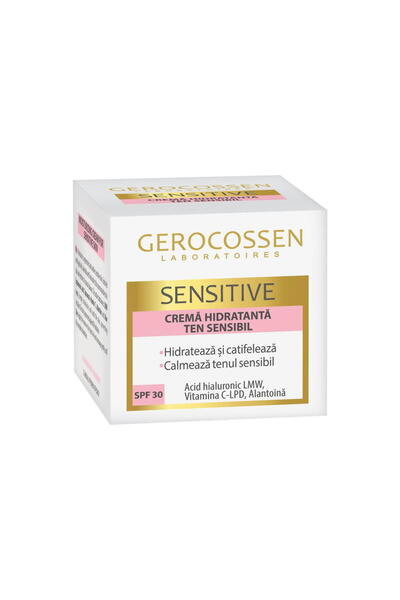 GEROCOSSEN Crema Hidratanta cu Acid Hialuronic LMW si Vitamina C Lipozomala S...